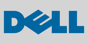 This image is the logo for Dell, an American technology company.