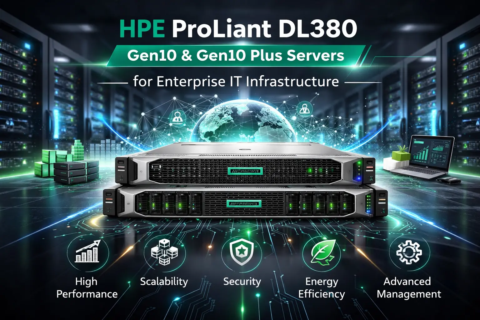 HPE ProLiant DL380 Gen10 & Gen10 Plus Server UAE | Janasys