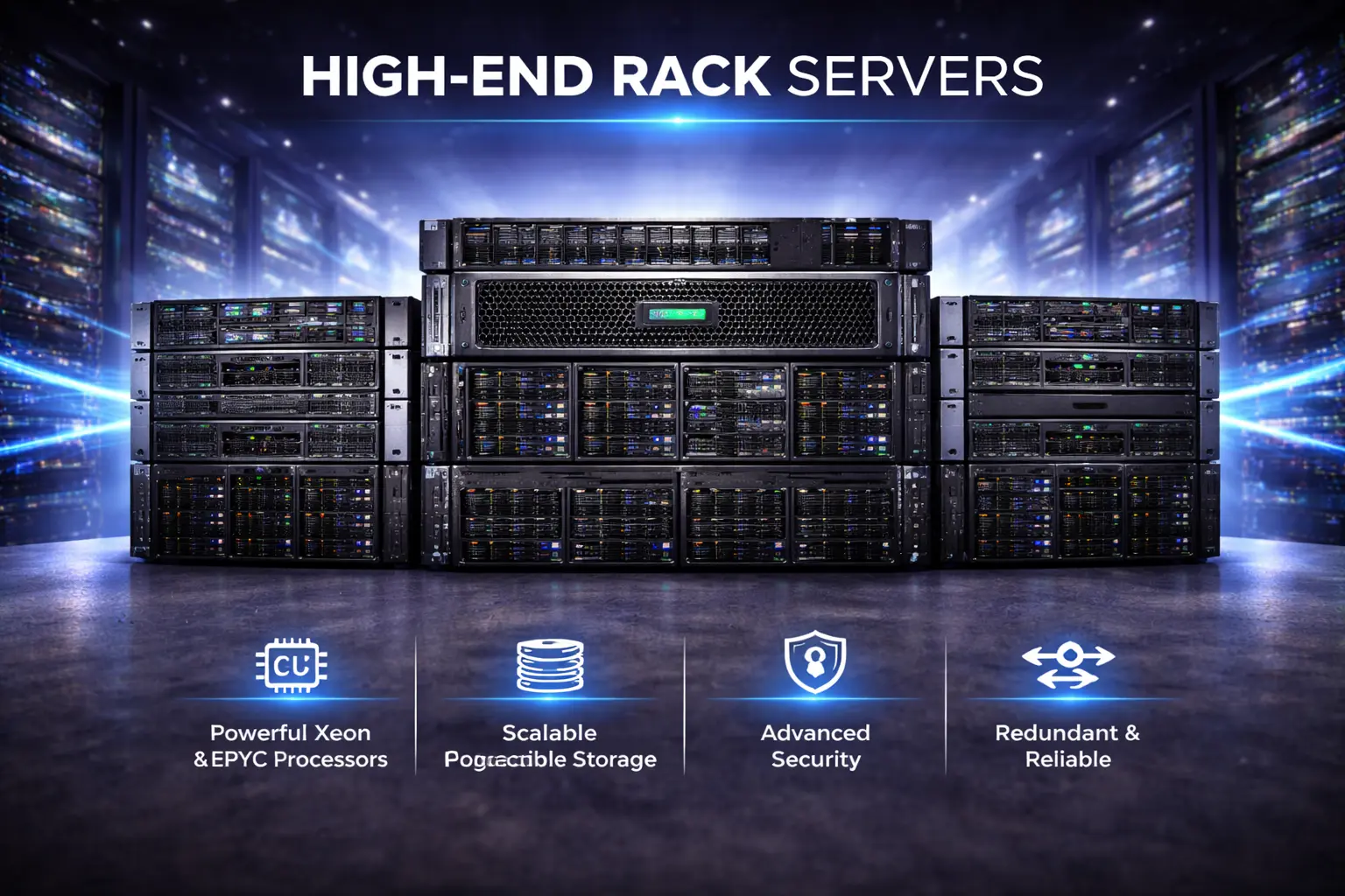 Rack Servers Dubai | Enterprise Rack Server Solutions by Janasys